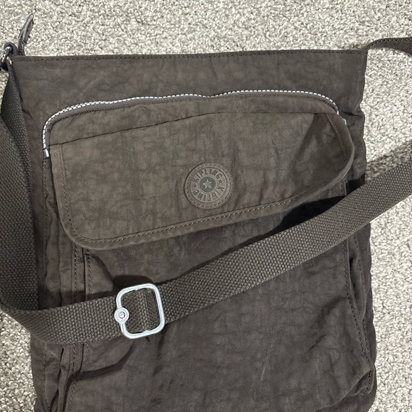 Kipling Annabelle Brown Crossbody Double Zip Bag - Picture 10 of 10